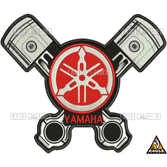 Patch Bordado Pistão Yamaha