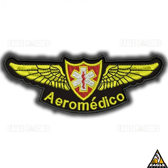 Patch Bordado Profissões - Aeromédico