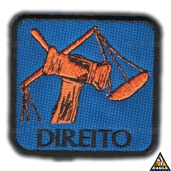 Patch Bordado Profissões - Direito