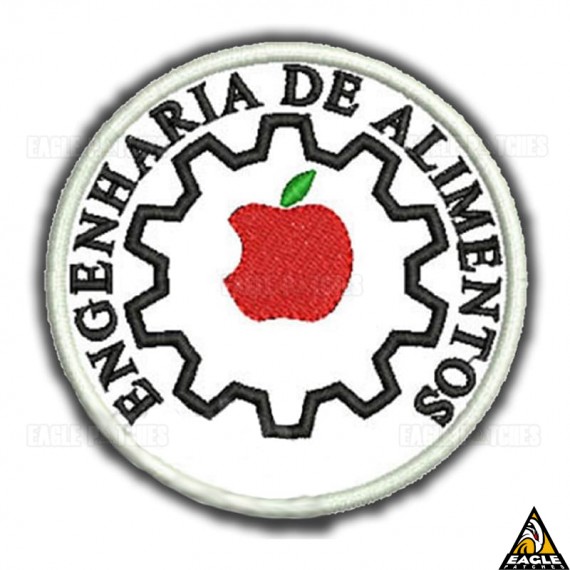 Patch Bordado Profissões - Engenharia de Alimentos