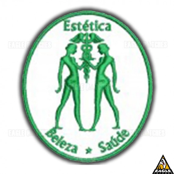 Patch Bordado Profissões - Estética Beleza e Saúde