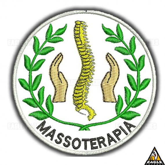 Patch Bordado Profissões - Massoterapia