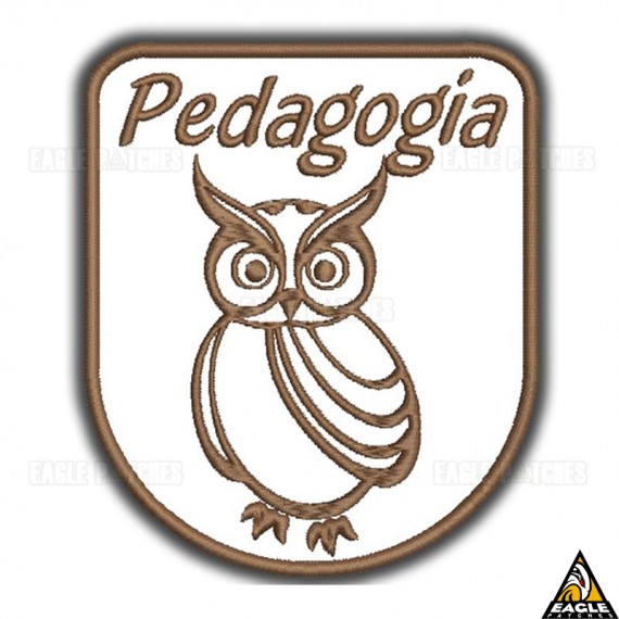 Patch Bordado Profissões - Pedagogia