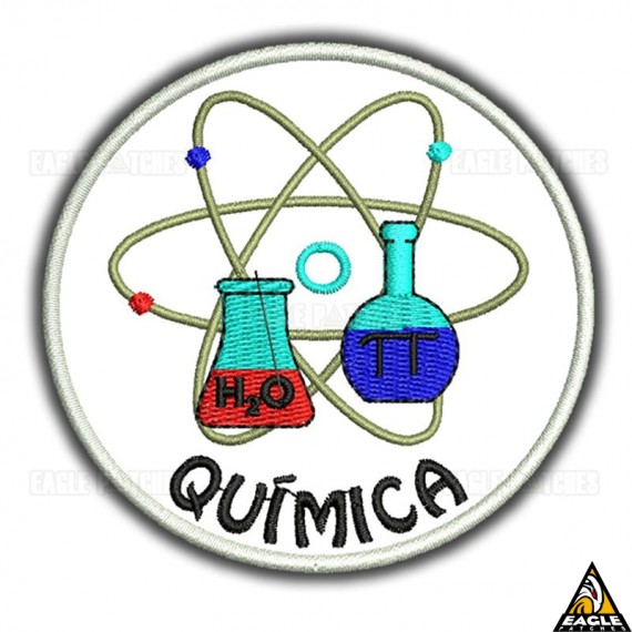Patch Bordado Profissões - Química