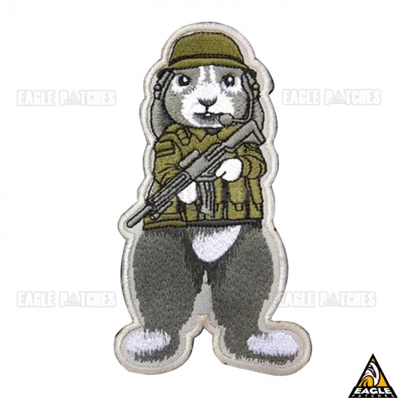 Patch Bordado Coelho Tático