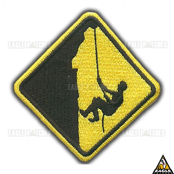 Patch Bordado Rapel Negativo