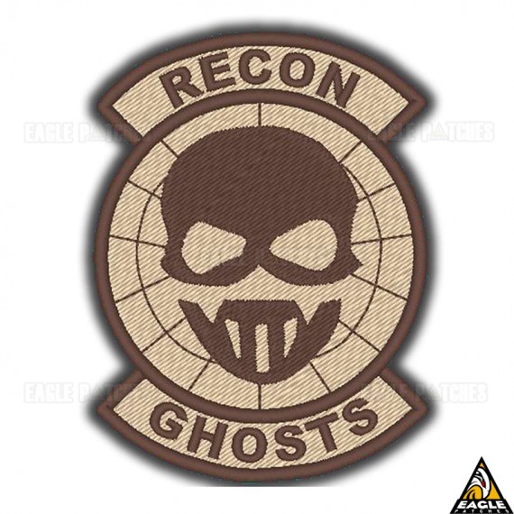 Patch Bordado Recon Ghosts