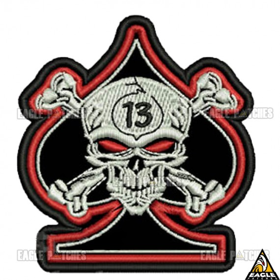 Patch Bordado Skull Death
