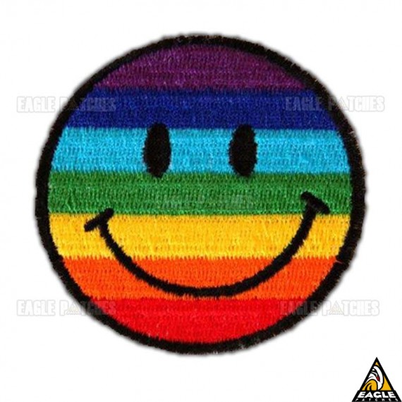 Patch Bordado Smile Orgulho Gay