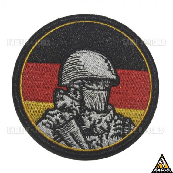 Patch Bordado Soldado Alemão