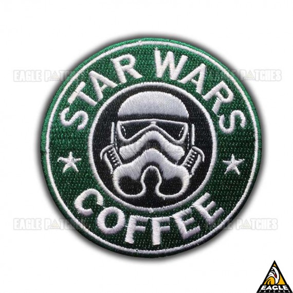 Patch Bordado Star Wars Coffee