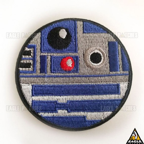 Patch Bordado Star Wars - R2D2