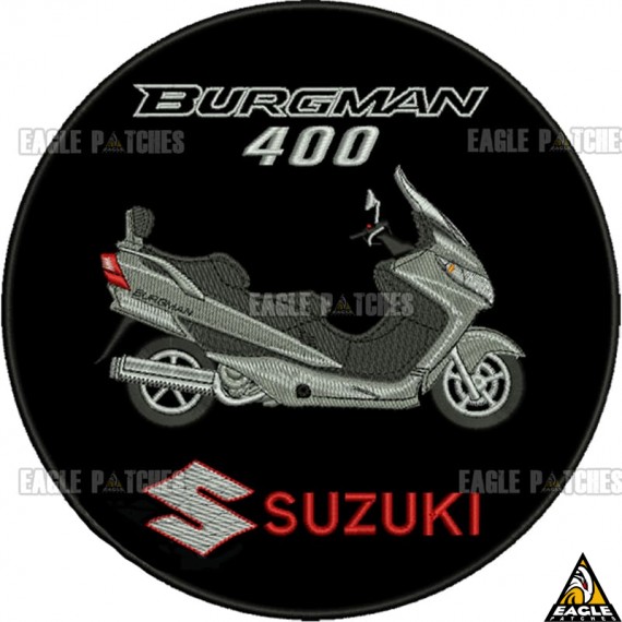 Patch Bordado Suzuki Burgman