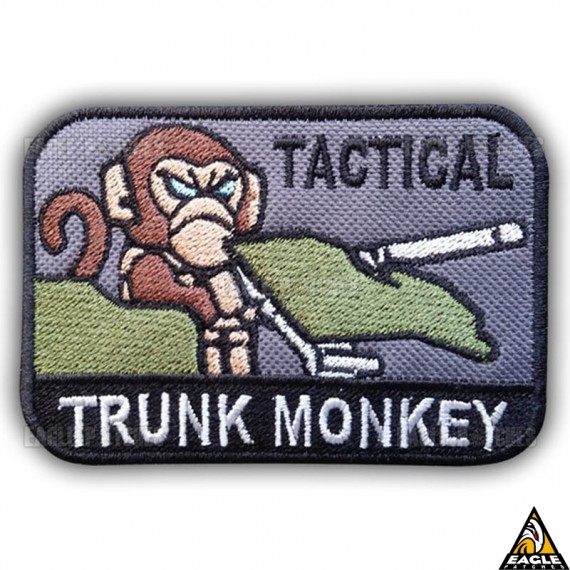 Patch Bordado Tactical Trunk Monkey