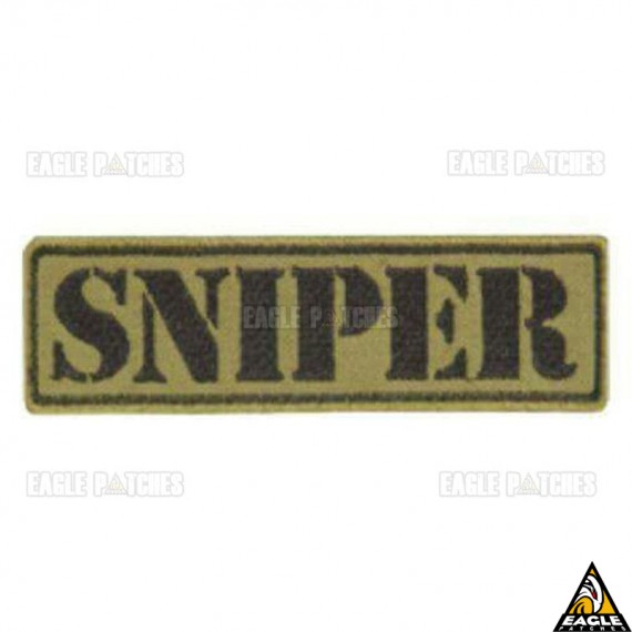 Patch bordado Tarja Sniper