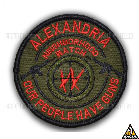 Patch Bordado The Walking Dead Alexandria