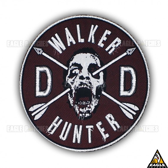 Patch Bordado The Walking Dead Dixon Crossbows Walker Hunter