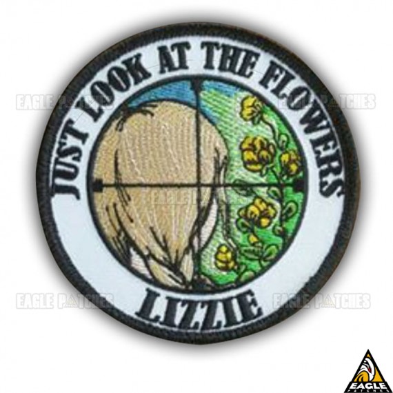 Patch Bordado The Walking Dead Just Look At The Flower Lizzie