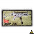 Patch Bordado UMP .45