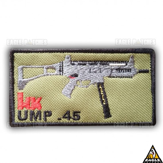 Patch Bordado UMP .45