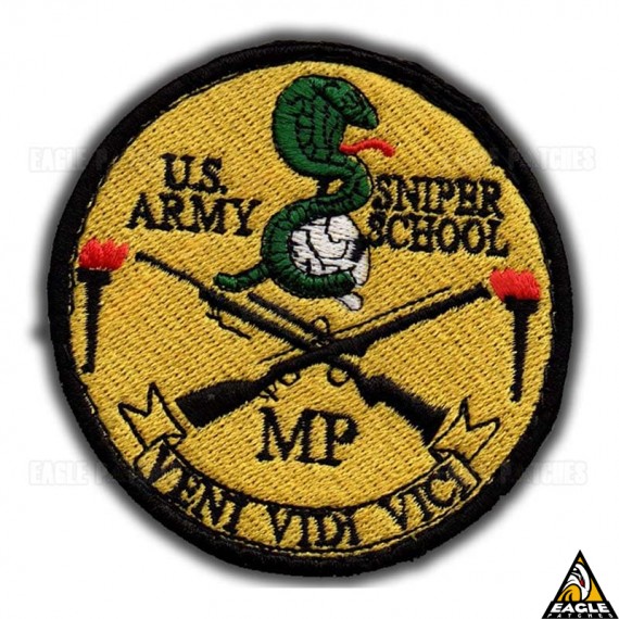 Patch Bordado US Army - Sniper School