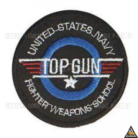 Patch bordado US Top Gun
