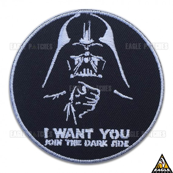 Patch Bordado Vader Whant you Star Wars