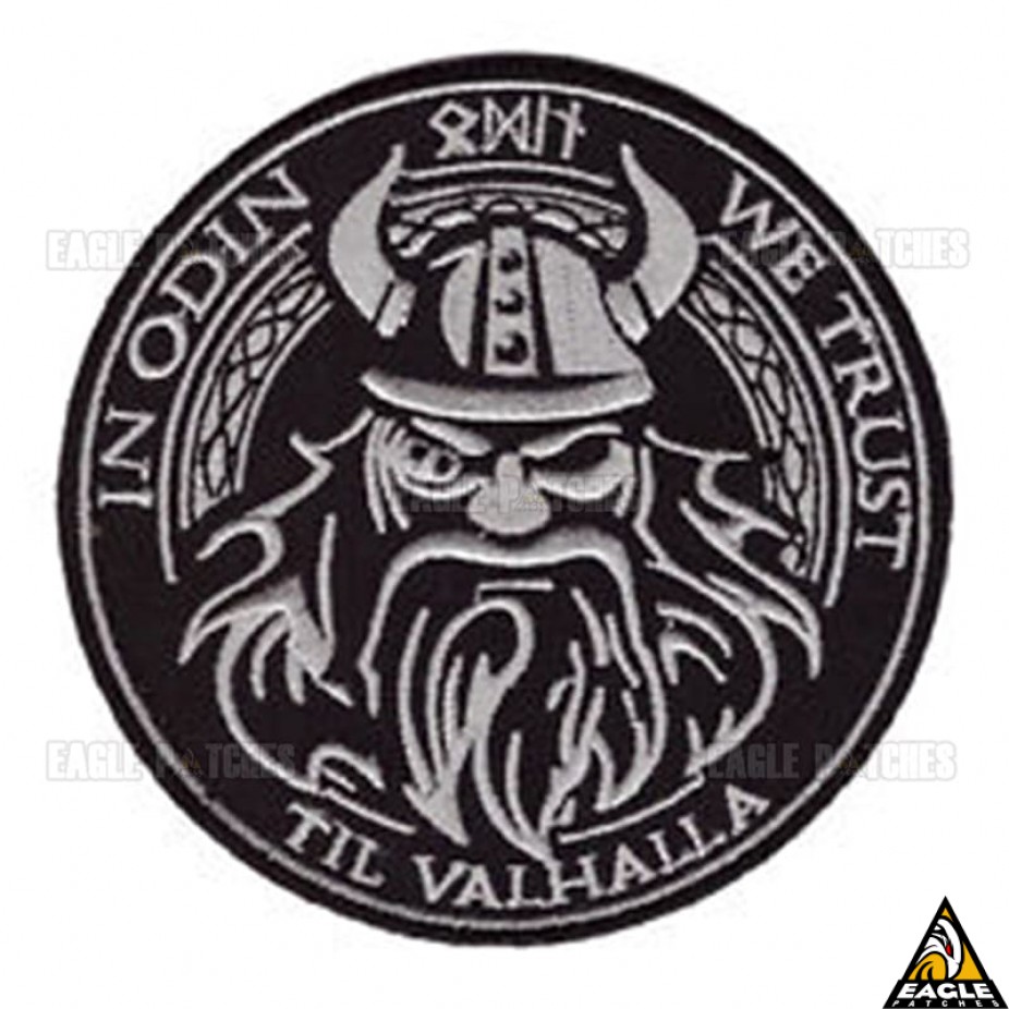 patch bordado valhalla in