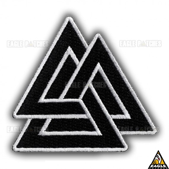 Patch Bordado Valknut