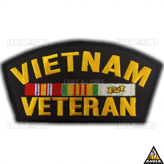 Patch Bordado Vietnam Veteran