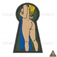 Patch bordado Voyeur