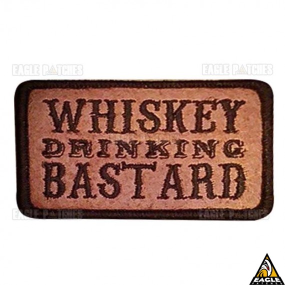 Patch Bordado Whiskey Drinking Bastard
