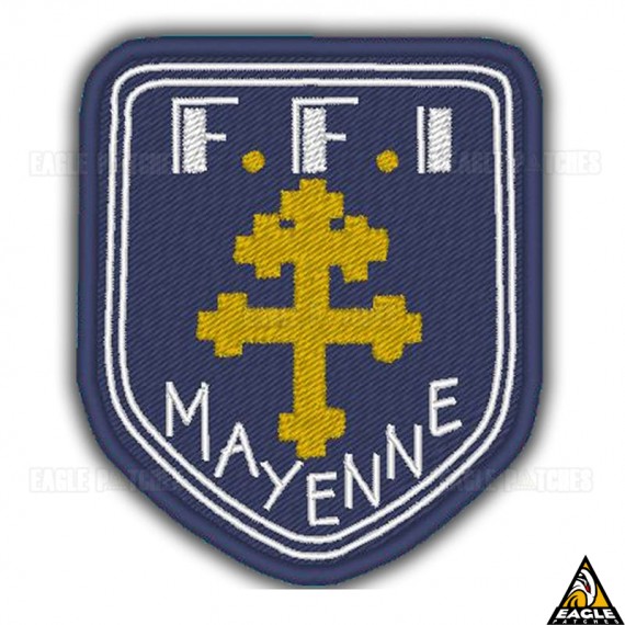 Patch Bordado WWI FFI Mayenne