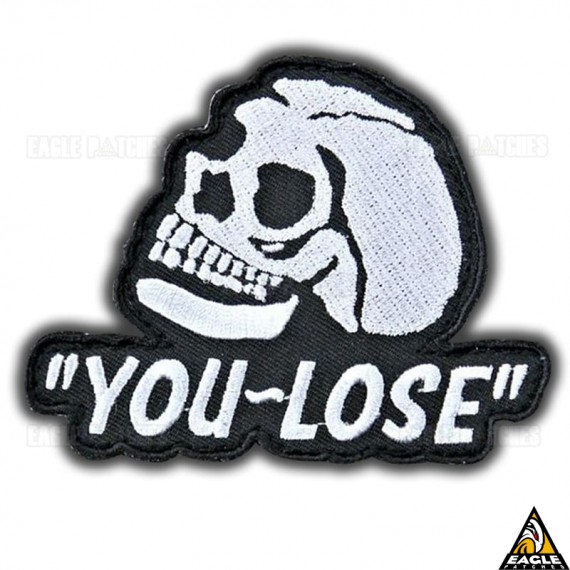 Patch Bordado You Lose