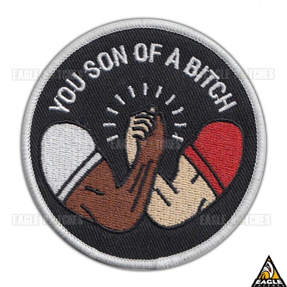 Patch Bordado Over The Top - You son of a bitch