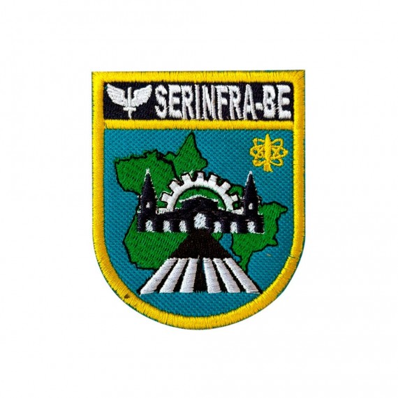  Patch Bordado Serinfra - BE