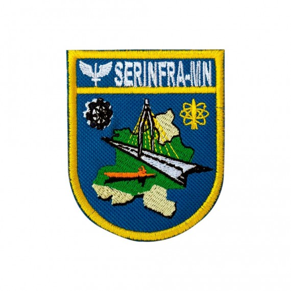  Patch Bordado Serinfra - MN