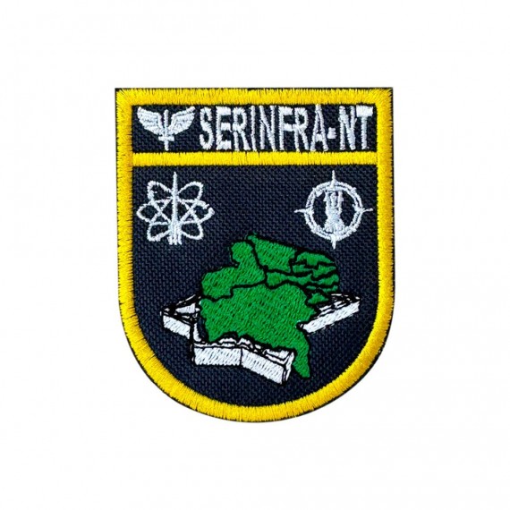  Patch Bordado Serinfra - NT