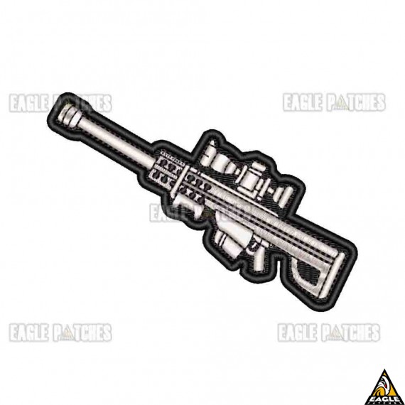 Patch Bordado Barret M82