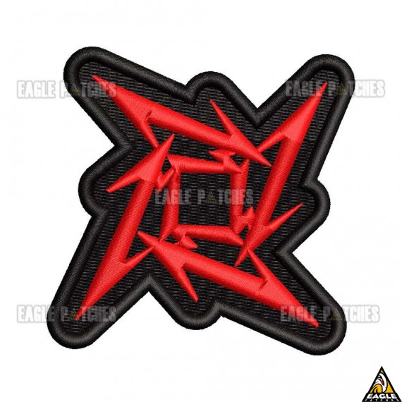 Patch Bordado  Metalica - logo