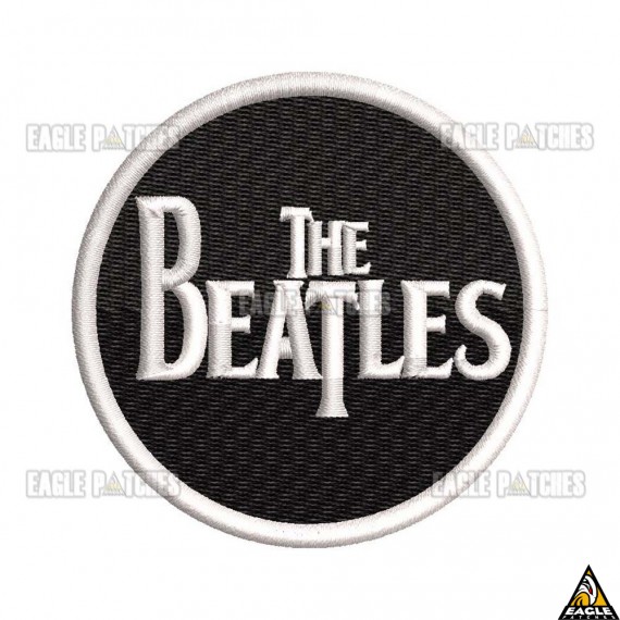 Patch Bordado  The Beatles Redondo