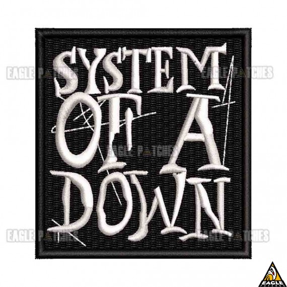 Patch Bordado SOAD 