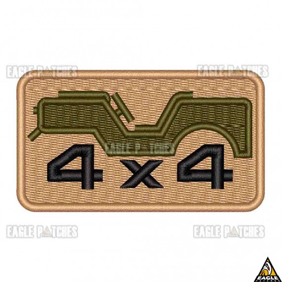 Patch Bordado 4x4