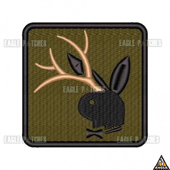 Patch Bordado Bushcraft - Jackalope