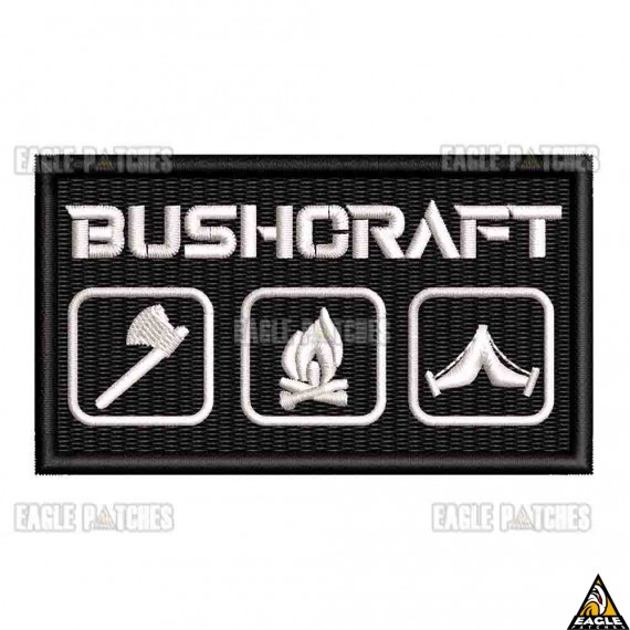 Patch Bordado Bushcraft