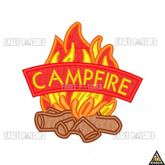 Patch Bordado CAMPFIRE COFFEE CLUB