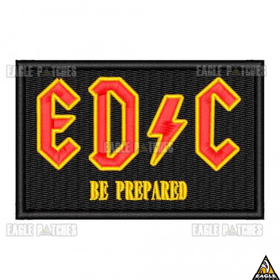 Patch Bordado EDC - By Prepared