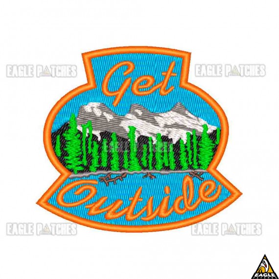 Patch Bordado Get Outside