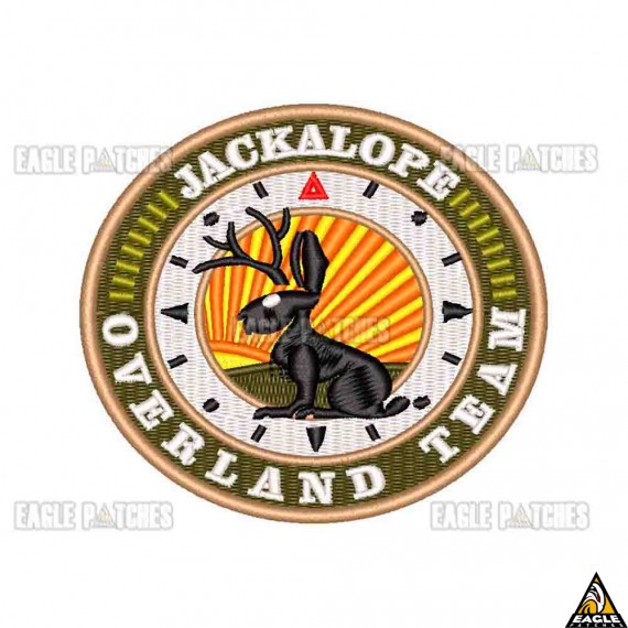 Patch Bordado Jackalope Overland Team