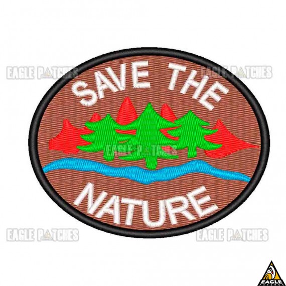 Patch Bordado Save the Nature